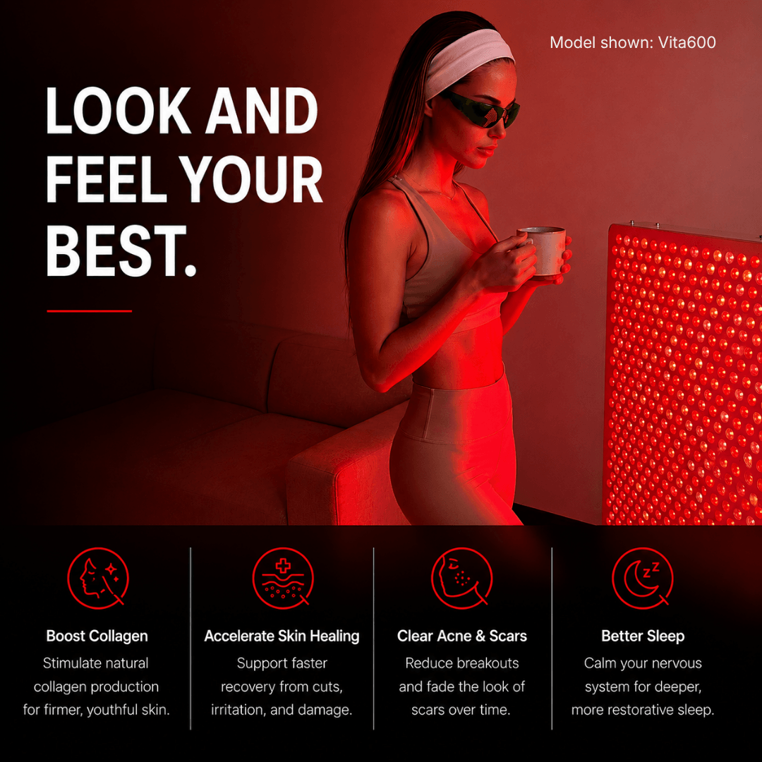 Red & Near-Infrared Light Therapy Panel | Vita Collection